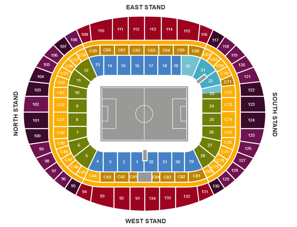 Stadium Map