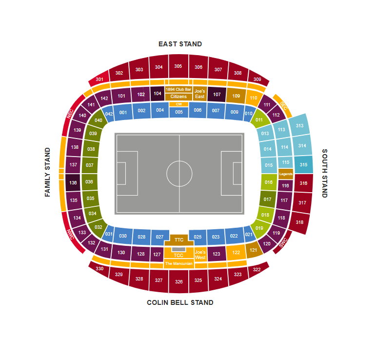 Stadium Map