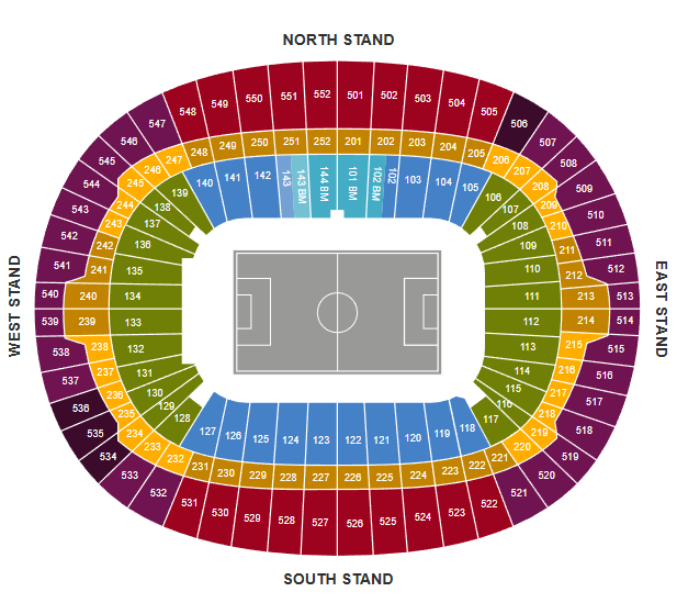 Stadium Map